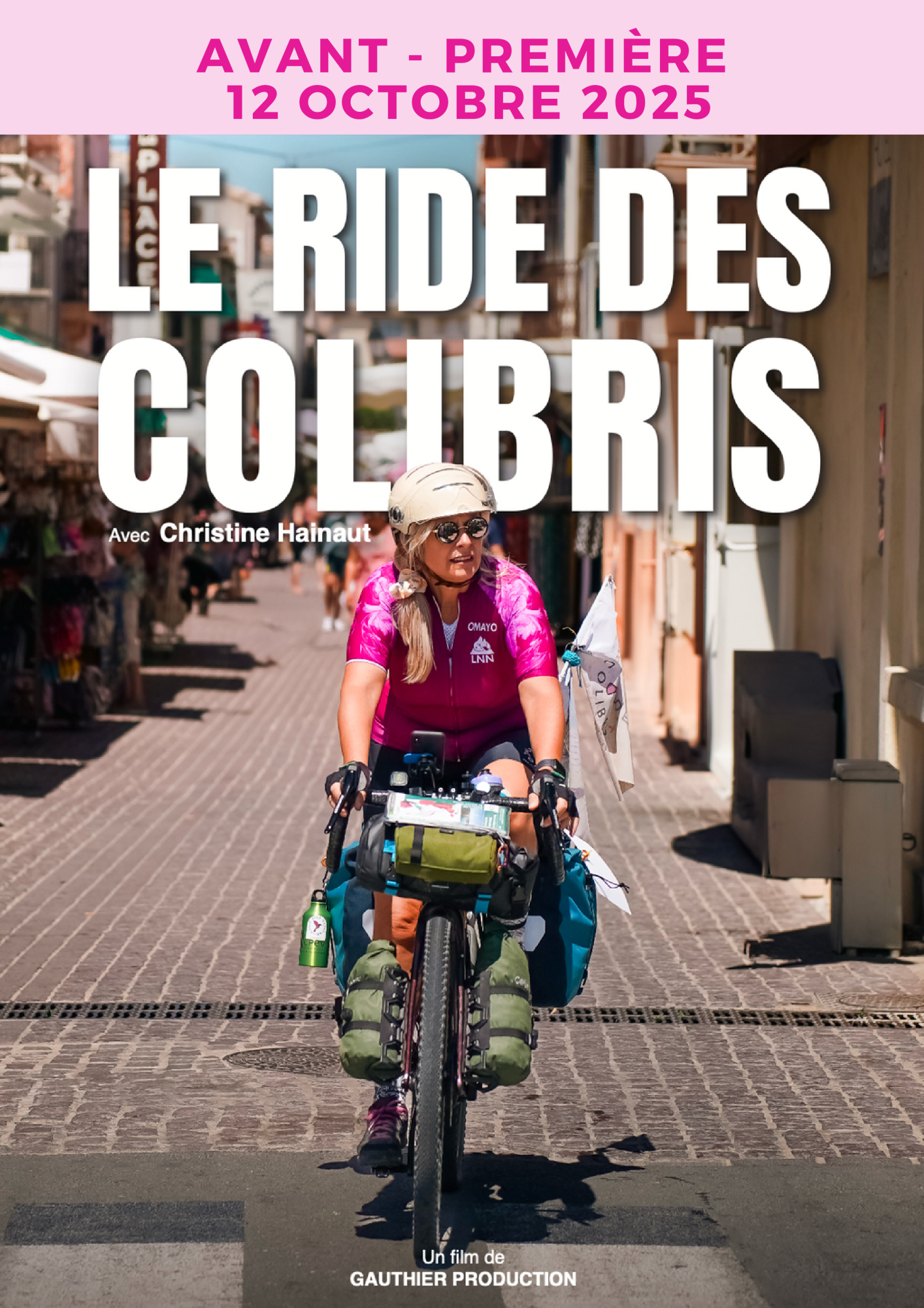 Cliquez l'image pour feuilleter Christine Hainaut : Le Ride des colibris, le film Oct 2025